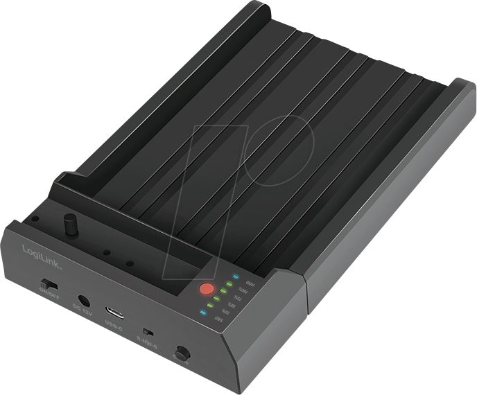 LOGILINK QP0031 - Copy/Dock Station 2.5''/3.5'' SATA + M.2 NVME, USB 3.1