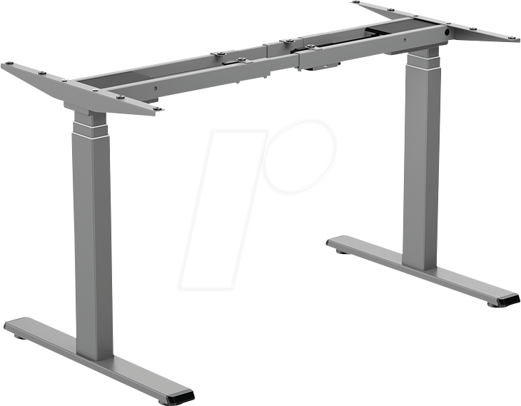 LOGILINK EO0051G - Elektrisch verstellbares Schreibtischgestell, 2 Motoren