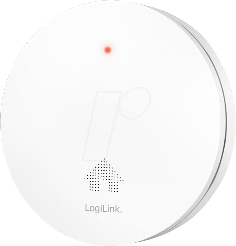 LOGILINK SC0019 - Rauchmelder mit 10 Jahres Batterie, extra flach