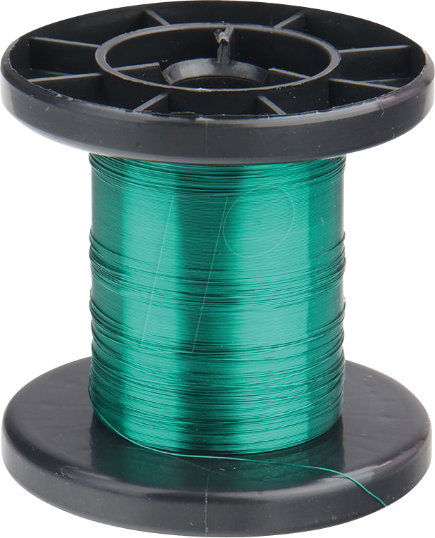 DON LD15-4 - Cu Lackdraht, Ø 0,15mm, 100m, grün