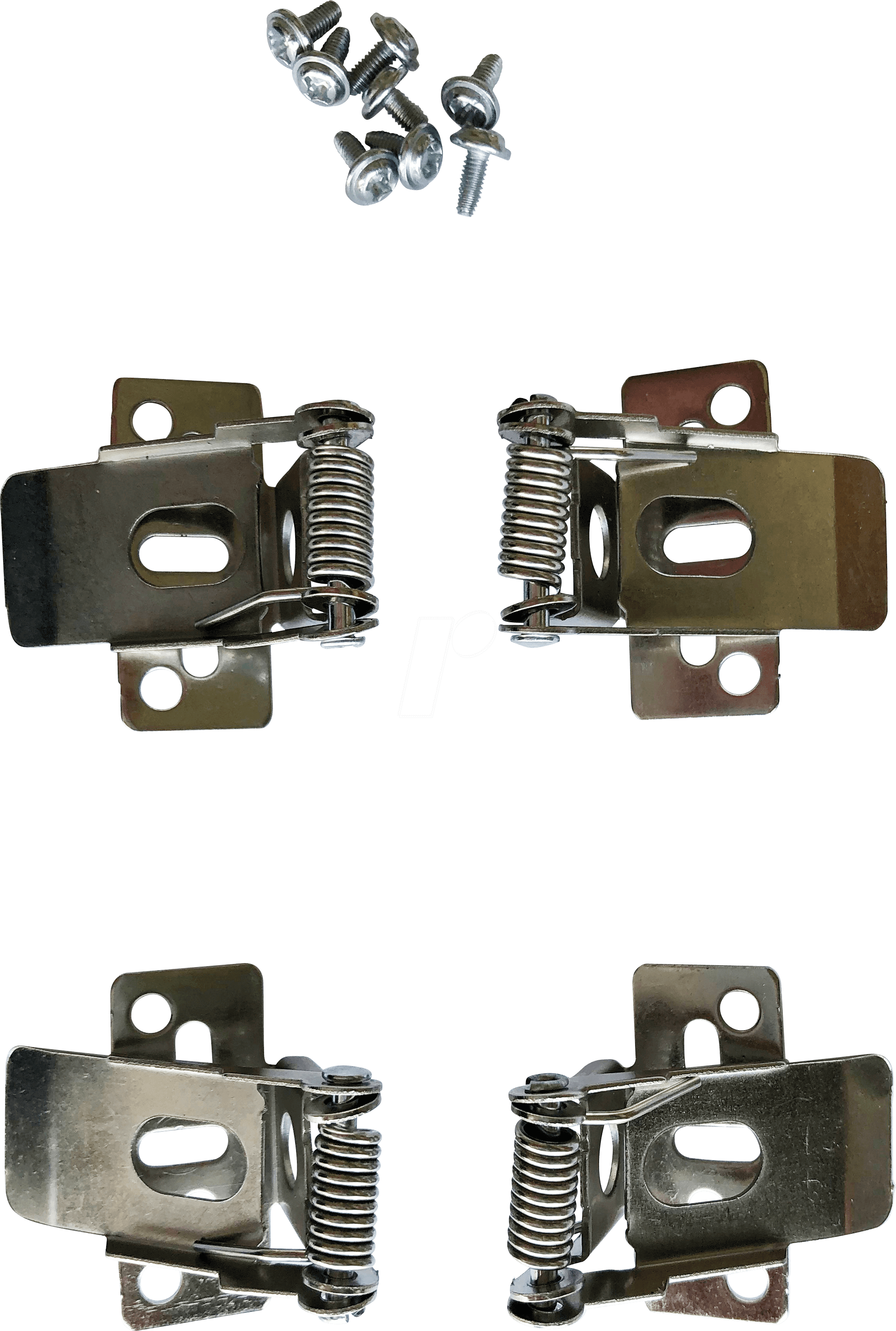 LUXULA LX0706 - Federclipsatz, Montagesatz, 4 Federclips für LED-Panels