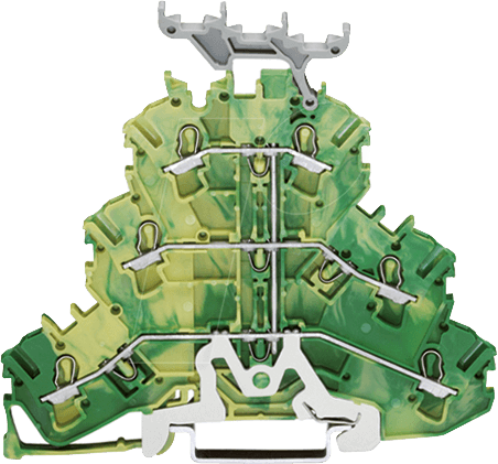 WAGO 2002-3237 - Dreistock-Durchgangsklemme, Ø 0,25 - 2,5 mm