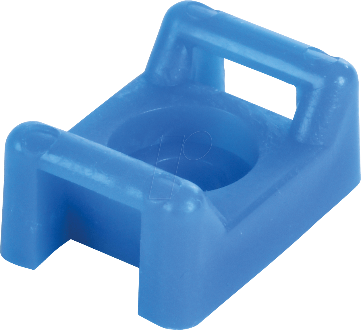 PAND TM3S10-C76 - Kabelsockel für 7,6 mm Kabelbinder, hellblau, einzeln