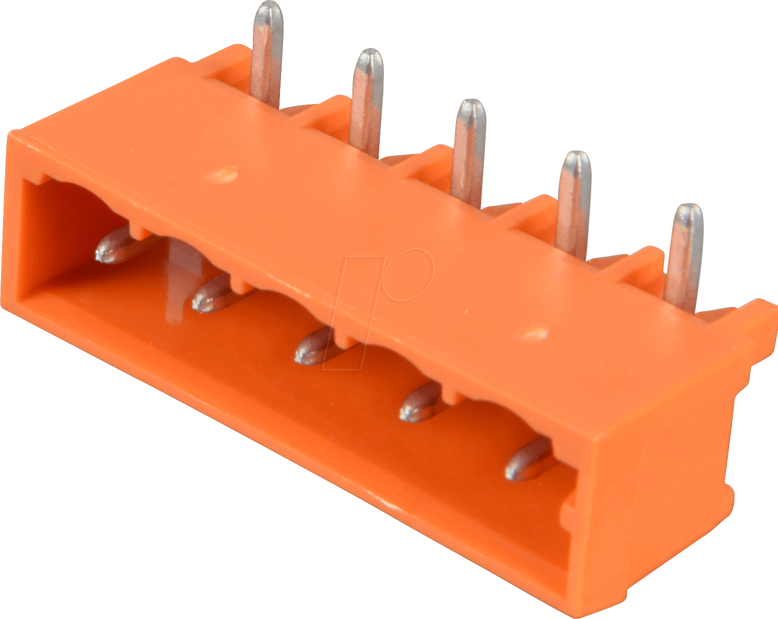 WAGO 231-535 - Print-Stiftleiste, Midi, RM 5,08, gewinkelt, 5-polig