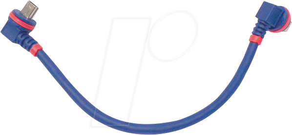 MX FLEXOPTCBL015 - Sensorkabel, MiniUSB > MiniUSB, gewinkelt, 0,15 m