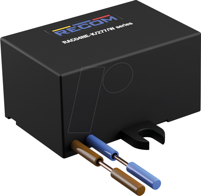 RAC04NE-24SK-277 - AC/DC-Wandler, 4 W, 100-277 V AC, 24 V DC, Modul