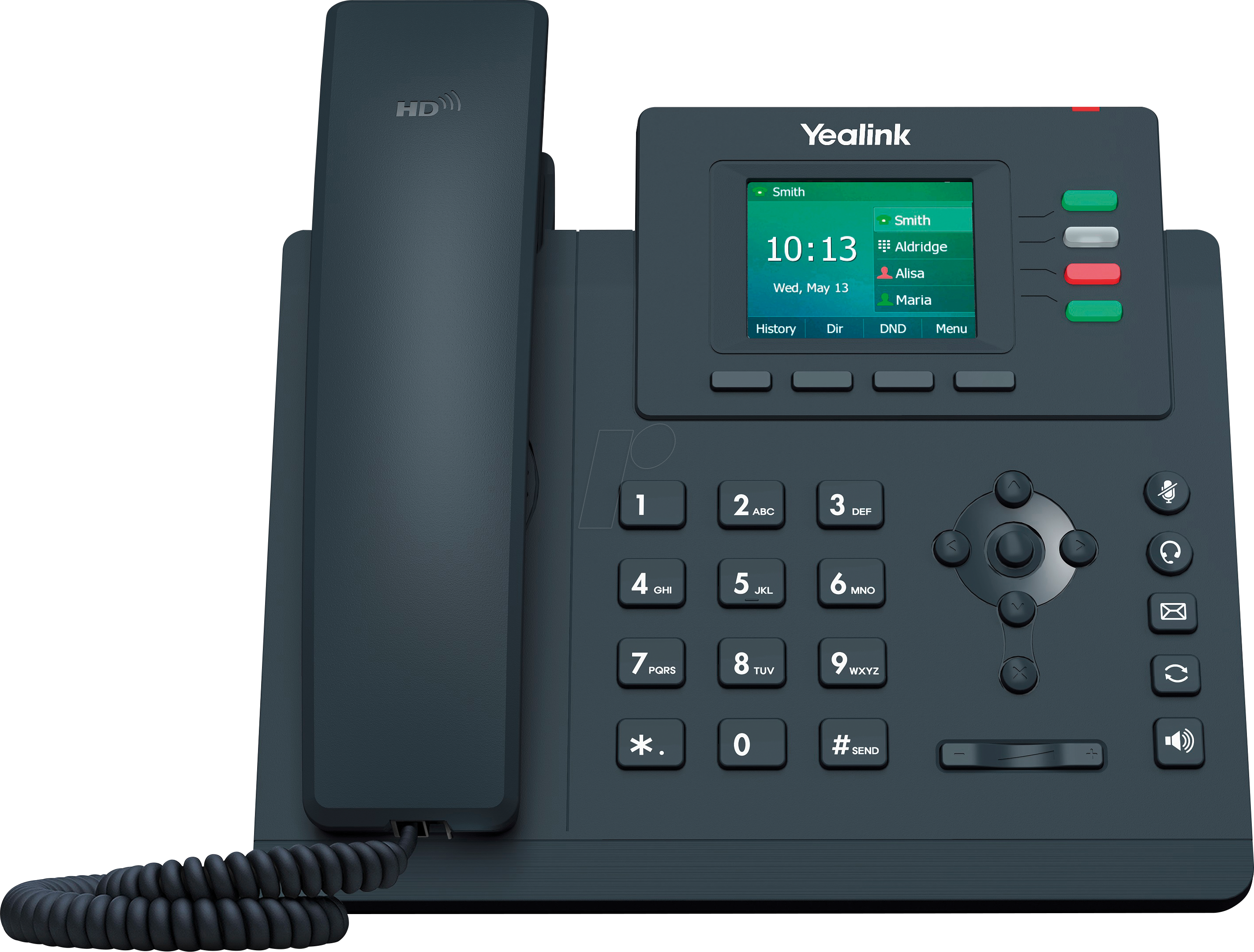 Thumbnail - YEA SIP-T33G - VoIP Telefon, schnurgebunden, schwarz