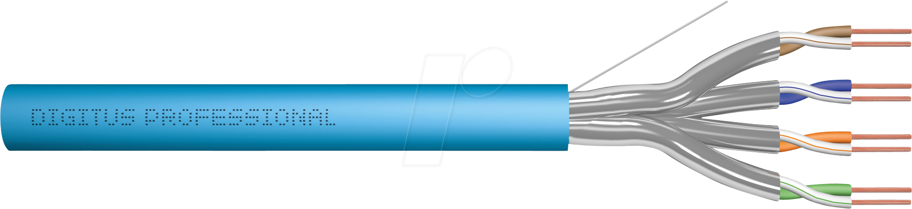 DIGITUS 1623AVH1 - Netzwerkkabel, Cat.6a, U/FTP, blau, 100 m