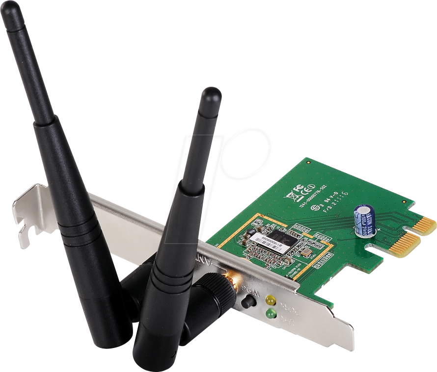 EDI EW-7612PINV2 - WLAN-Adapter, PCIe, 300 MBit/s
