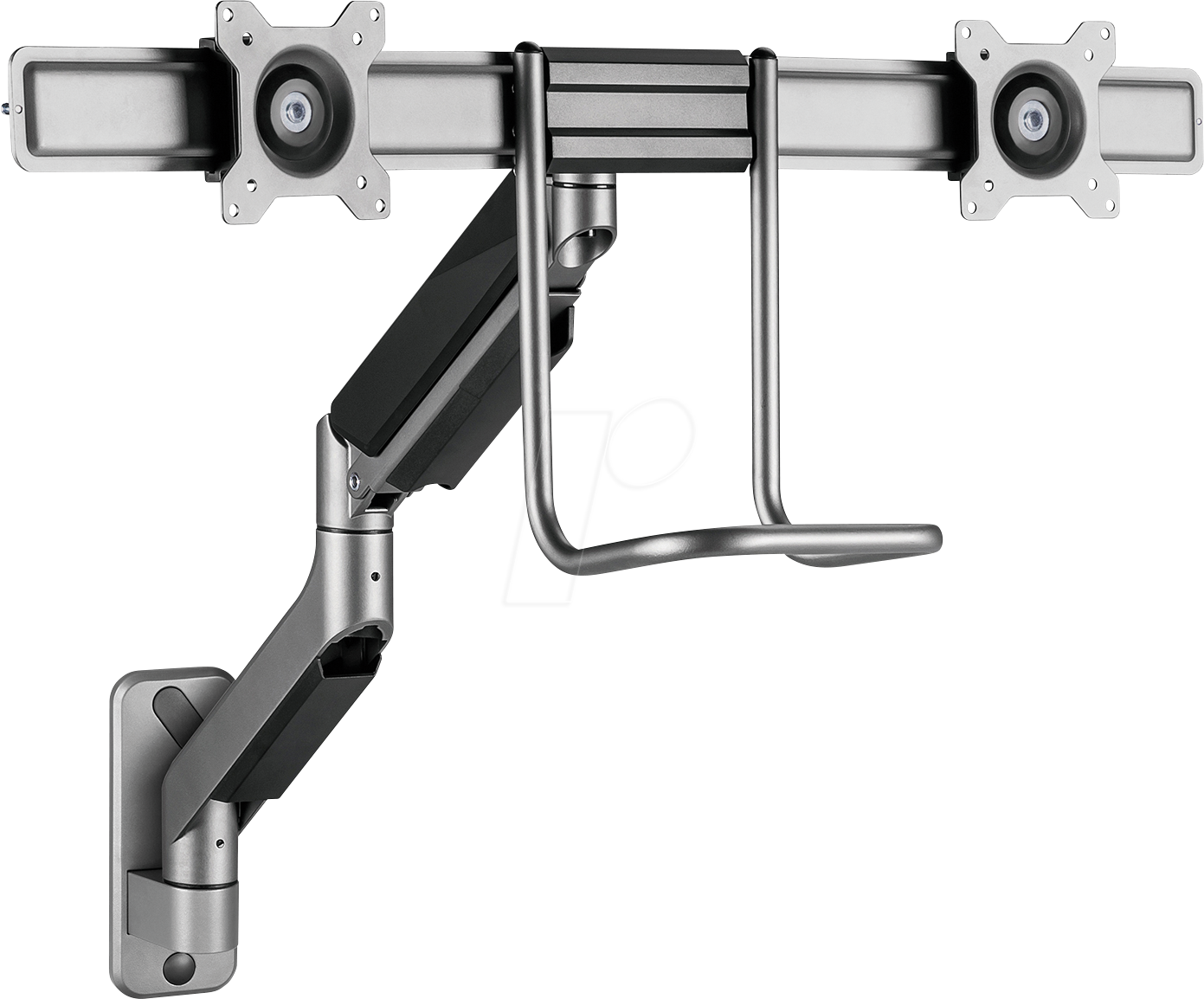 MYW HL53L - Monitor Halter, 2 Displays, 17'' - 32'', 460 mm, Wandmontage