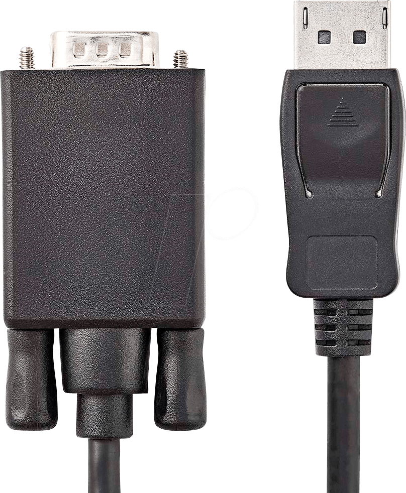 N CCGP37300BK10 - Kabel, DisplayPort-Stecker > VGA-Stecker, 1 m, Schwarz