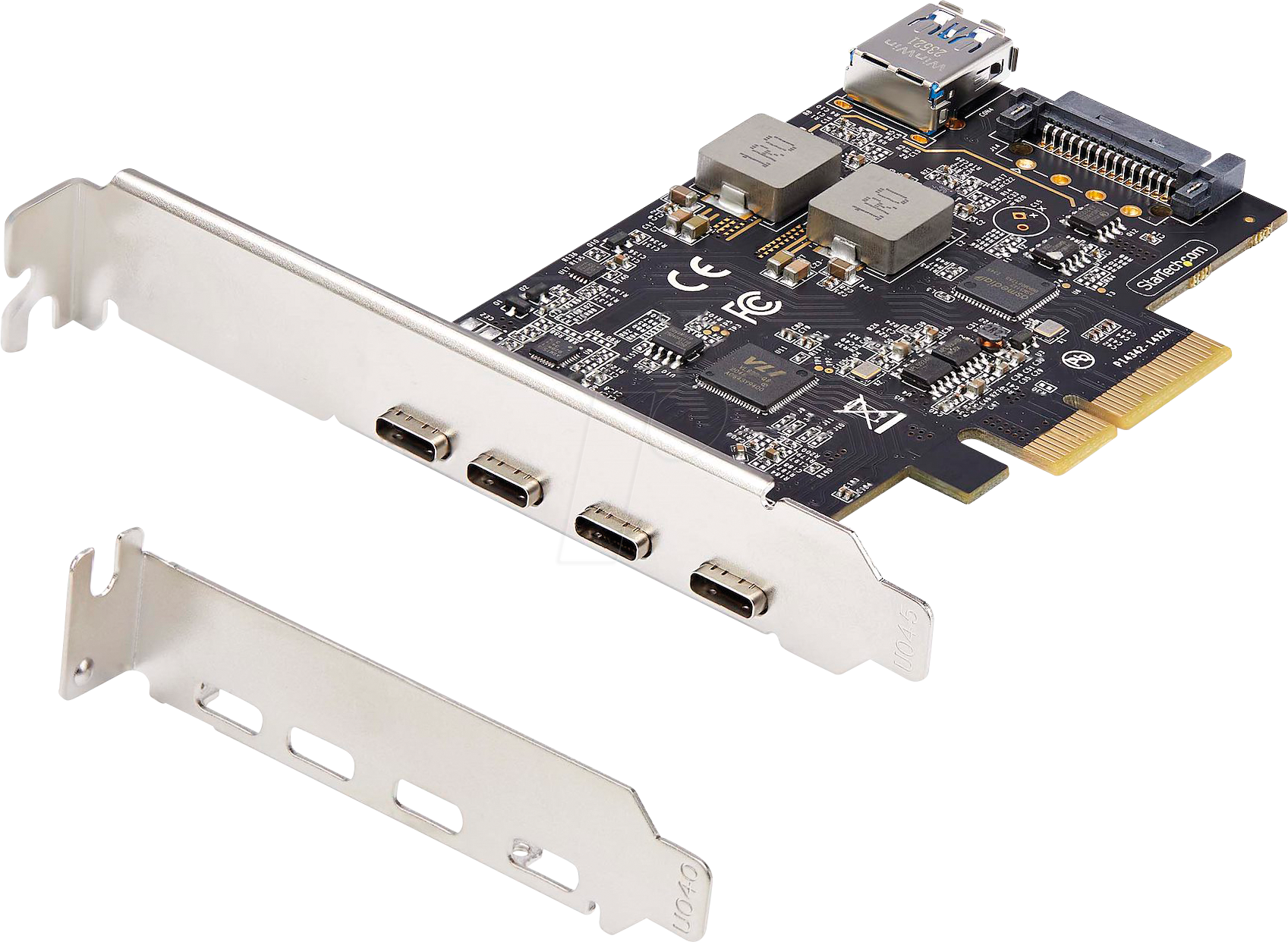 ST PS4C3IA3-USB - PCIe x4 > 5x extern USB 3.1 Type-C