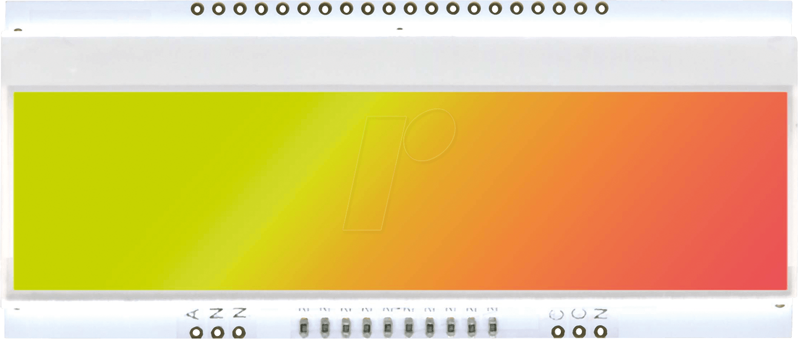 EA LED94X40-GR - LED-Beleuchtung für DOGM240, 91 x 24,5 mm, grün