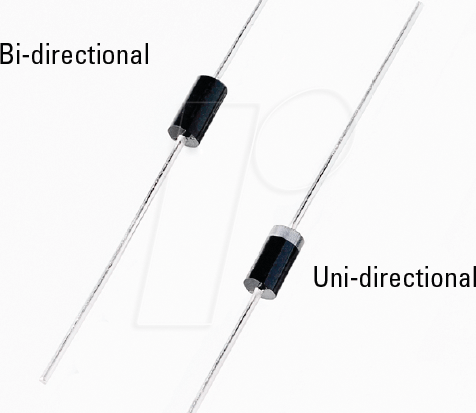 Thumbnail - P6KE 440A - TVS-Diode, Unidirectional, 440 V, 600 W, DO-204AC/DO-15