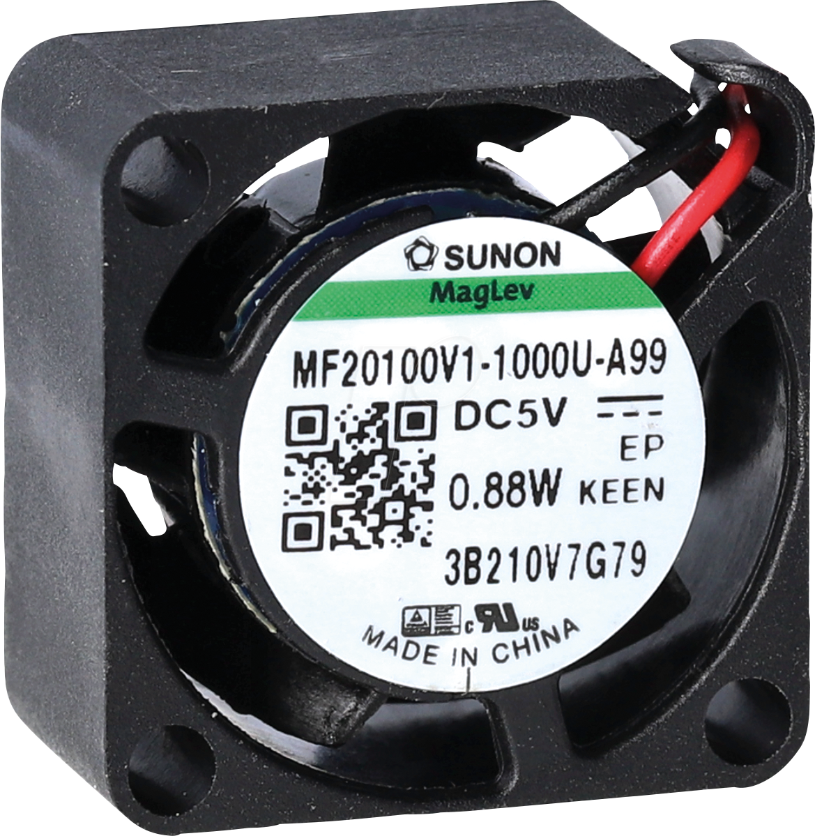 MF20100V21000UA9 - Lüfter, 5 VDC, 20x20x10mm, Serie MC