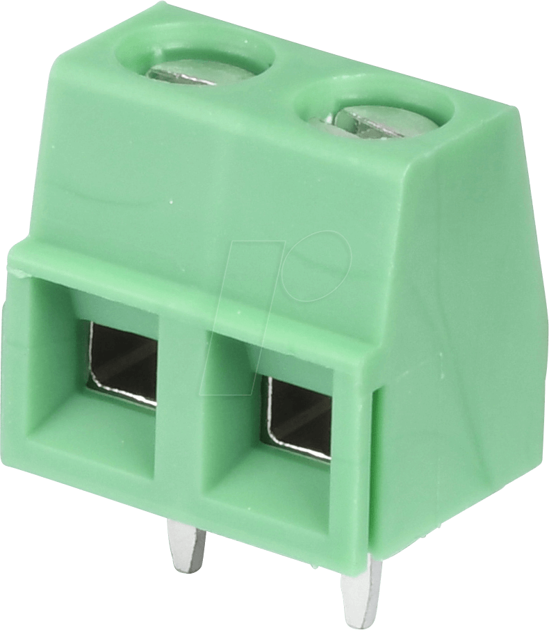 LAKL 1,5 2 5,08 - Anschlussklemme - 2-pol, RM 5,08 mm, 90°