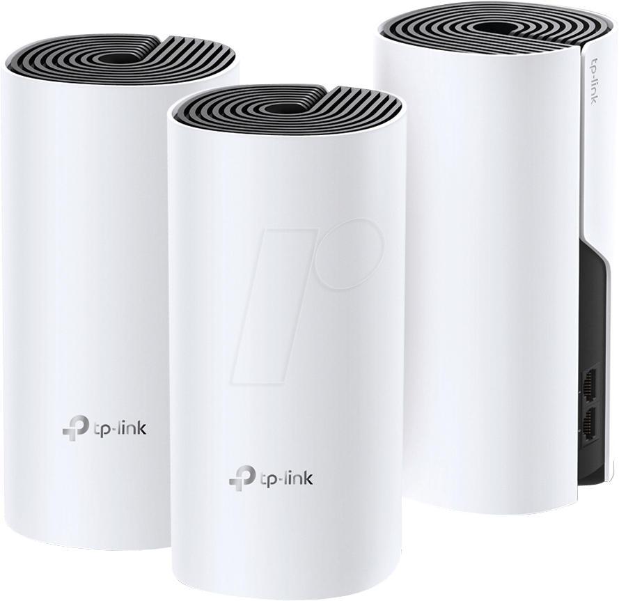 TPLINK DECO E4-3 - WLAN Mesh System, 1200 MBit/s, 3 Stück
