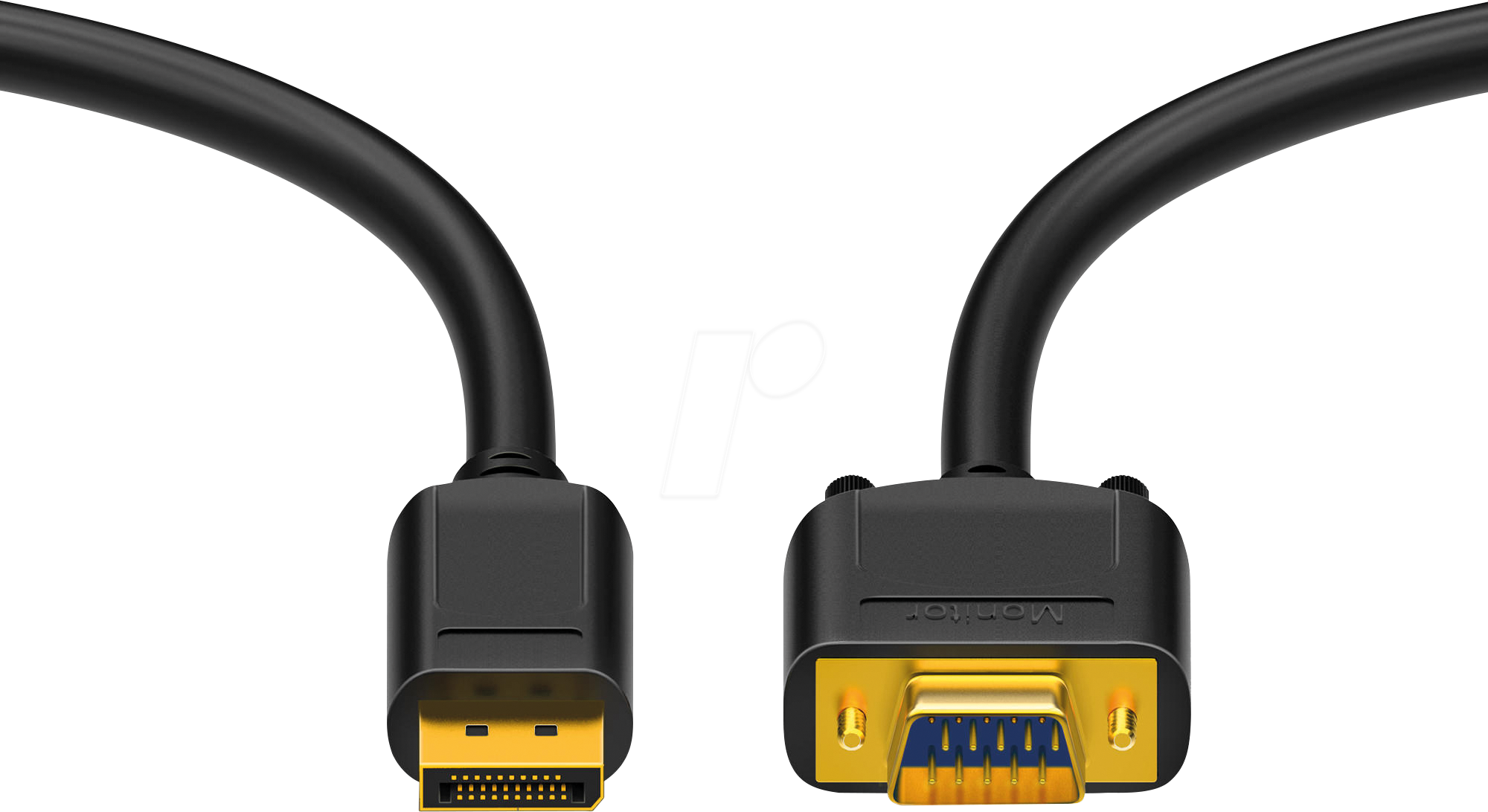 HDS DC075-050 - Kabel, DP-Stecker > VGA-Stecker, 1080p, 5 m