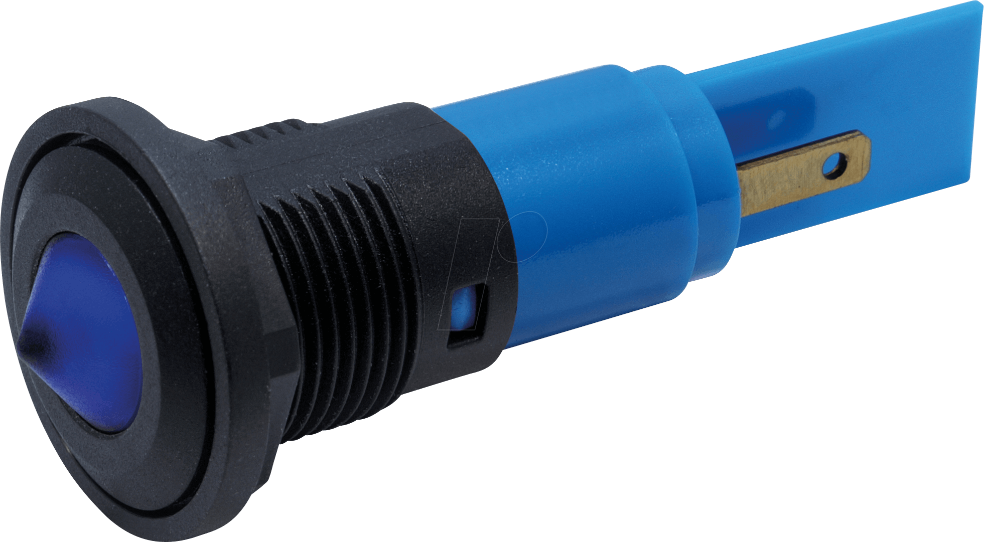 19391257 - LED-Signalleuchte, blau, 12 VAC/VDC, Ø16 mm, 350 mcd