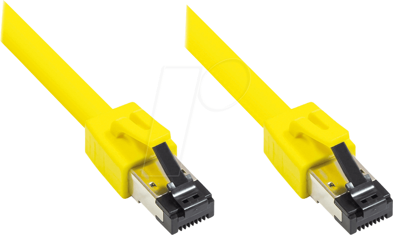 Thumbnail - GC 8080-030Y - Patchkabel Cat.8.1 S/FTP, 3 m, gelb