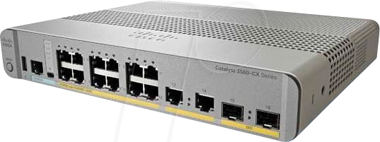 CISCO 356CX8TCS - Switch, 12-Port, Gigabit Ethernet, SFP