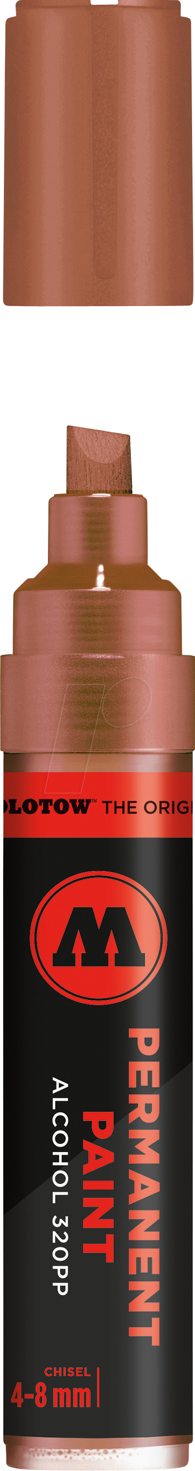 MO230402 - Permanent Marker 320PP, 4-8 mm, kupfer