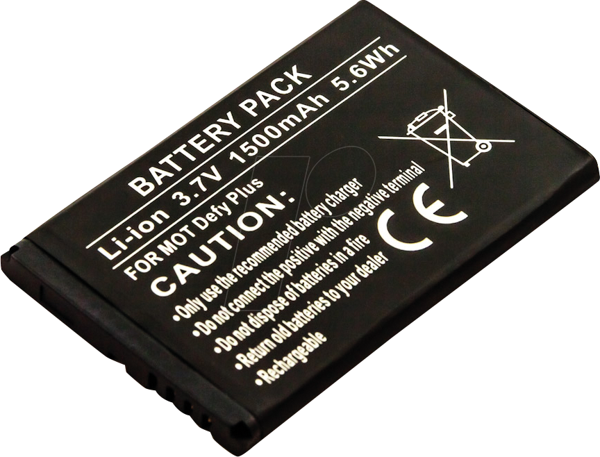 AKKU 10633 - Smartphone-Akku für Motorola-Geräte, Li-Ion, 1500 mAh