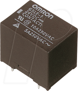 G5LE-1 VD 5 DC - Leistungsrelais G5LE, 1 CO, 5 V DC, 8 A