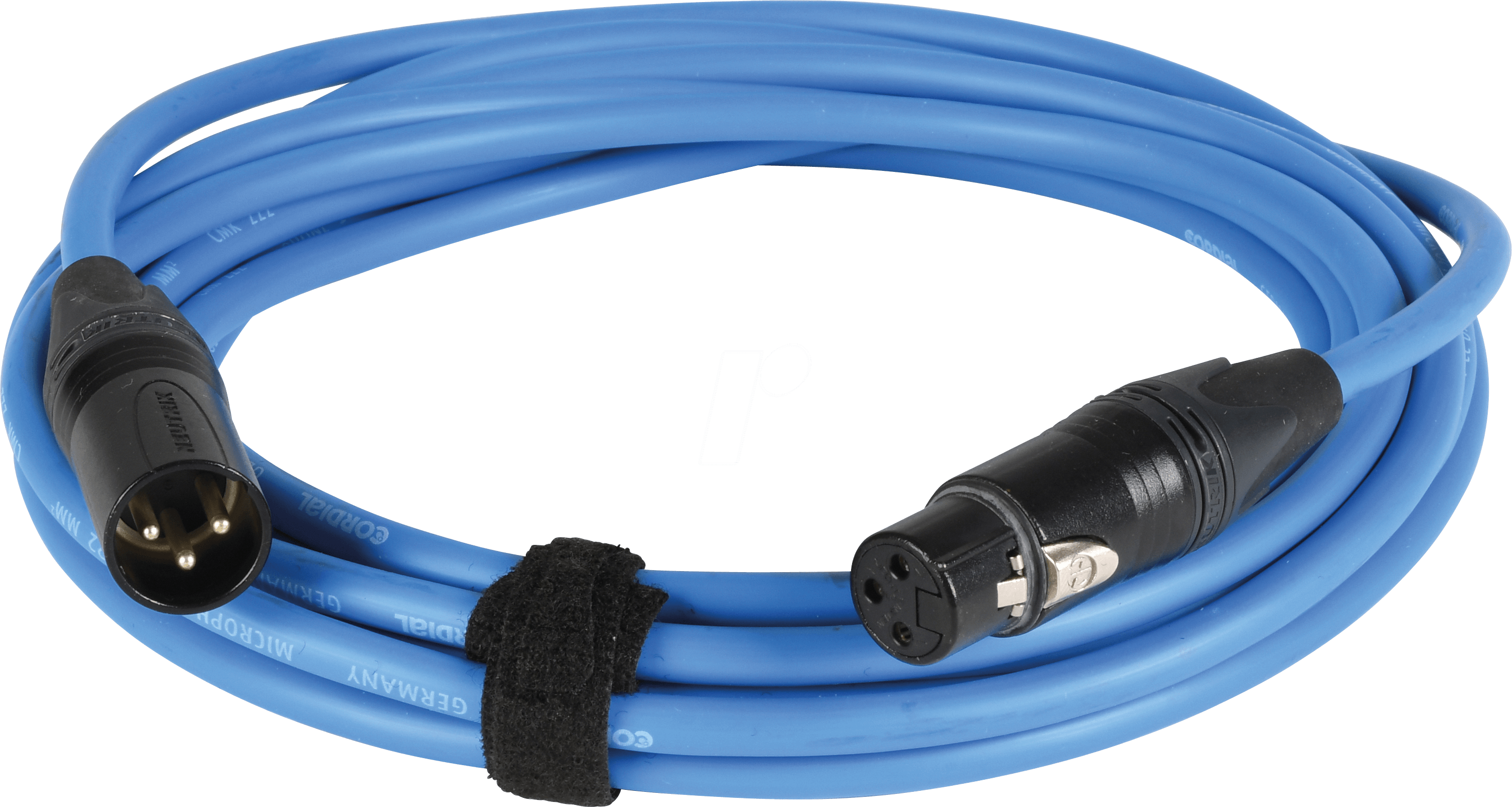 CPM-FM 10BL - Mikrofonkabel Proline, 10 m, blau