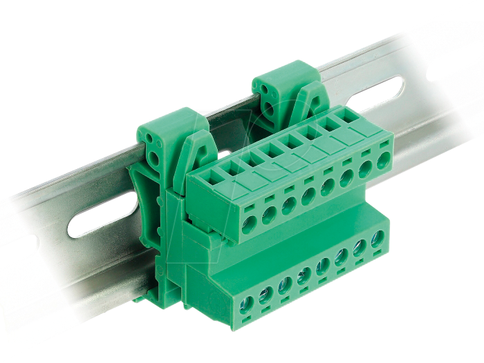 DELOCK 66081 - Terminalblock, 8 Pin gewinkelt