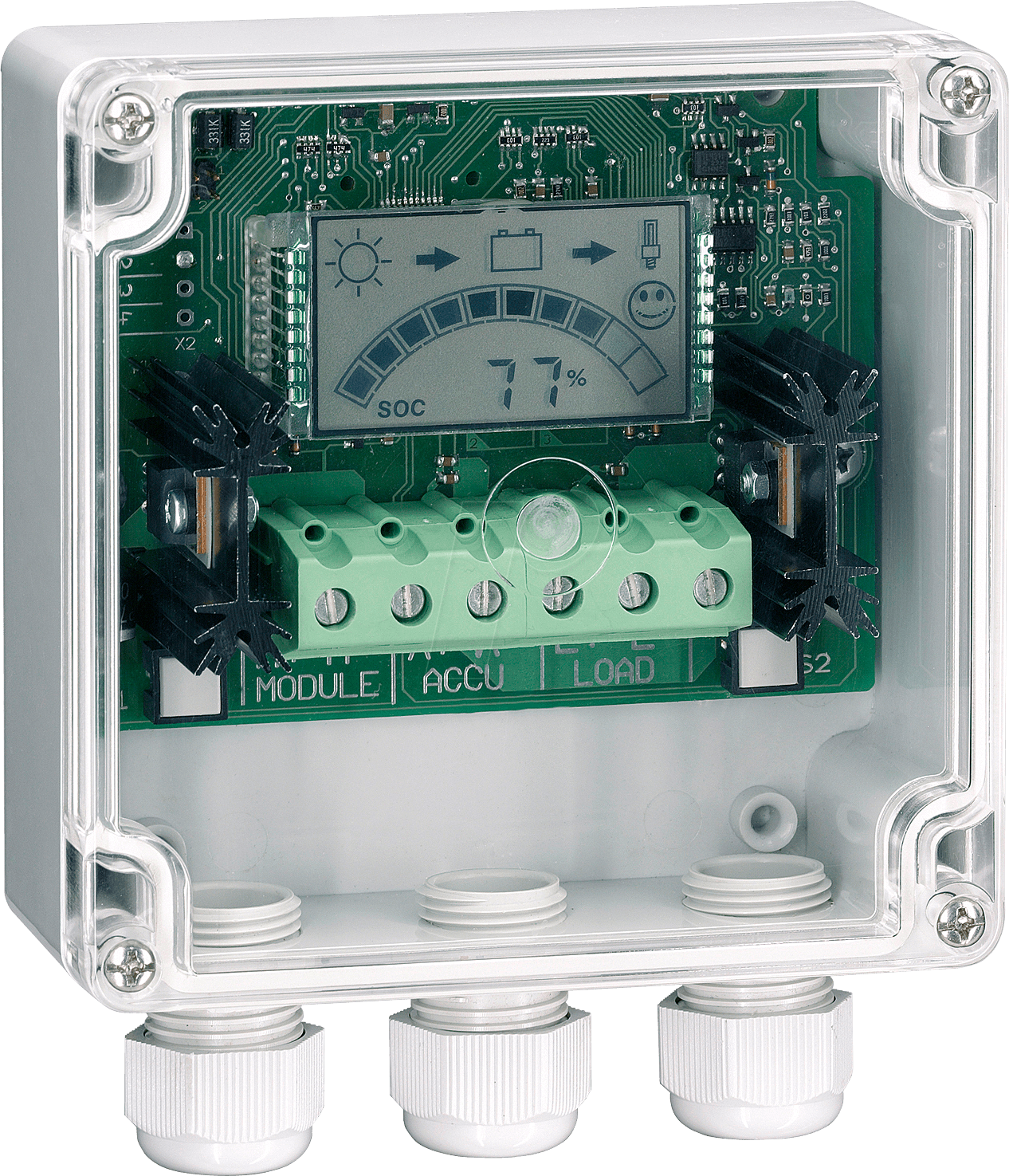 STECA PR2020IP - Solarladeregler, 20 A