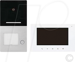 EGB 232 500 - Video-Türsprechanlage für 1-Familienhaus, mit Zutrittskontrolle