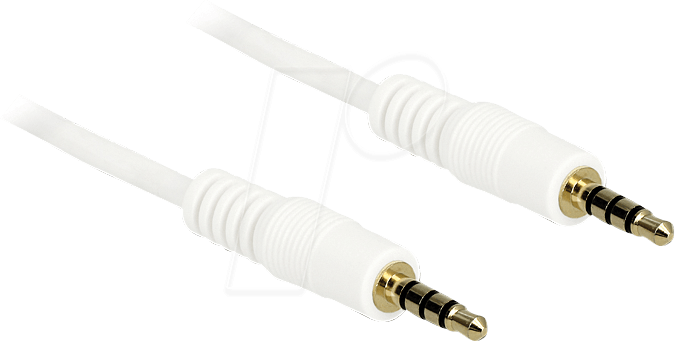 DELOCK 83442 - Audio Kabel, 3,5 mm 4-pin Klinkenstecker, IPhone, 3 m