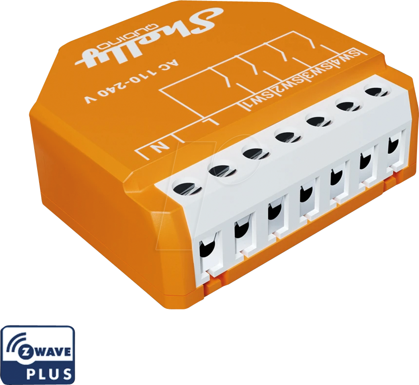 Thumbnail - SHELLY WAVE I4 - Shelly Qubino Wave i4