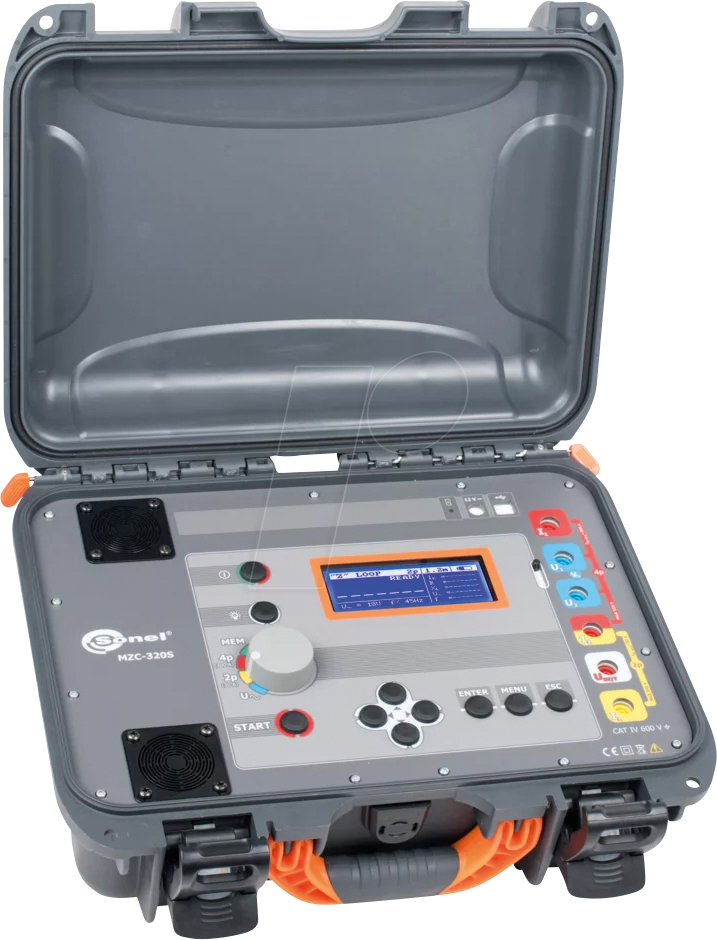 SONEL MZC-320S - Kurzschluss-Schleifenimpedanz-Prüfgerät MZC-320S