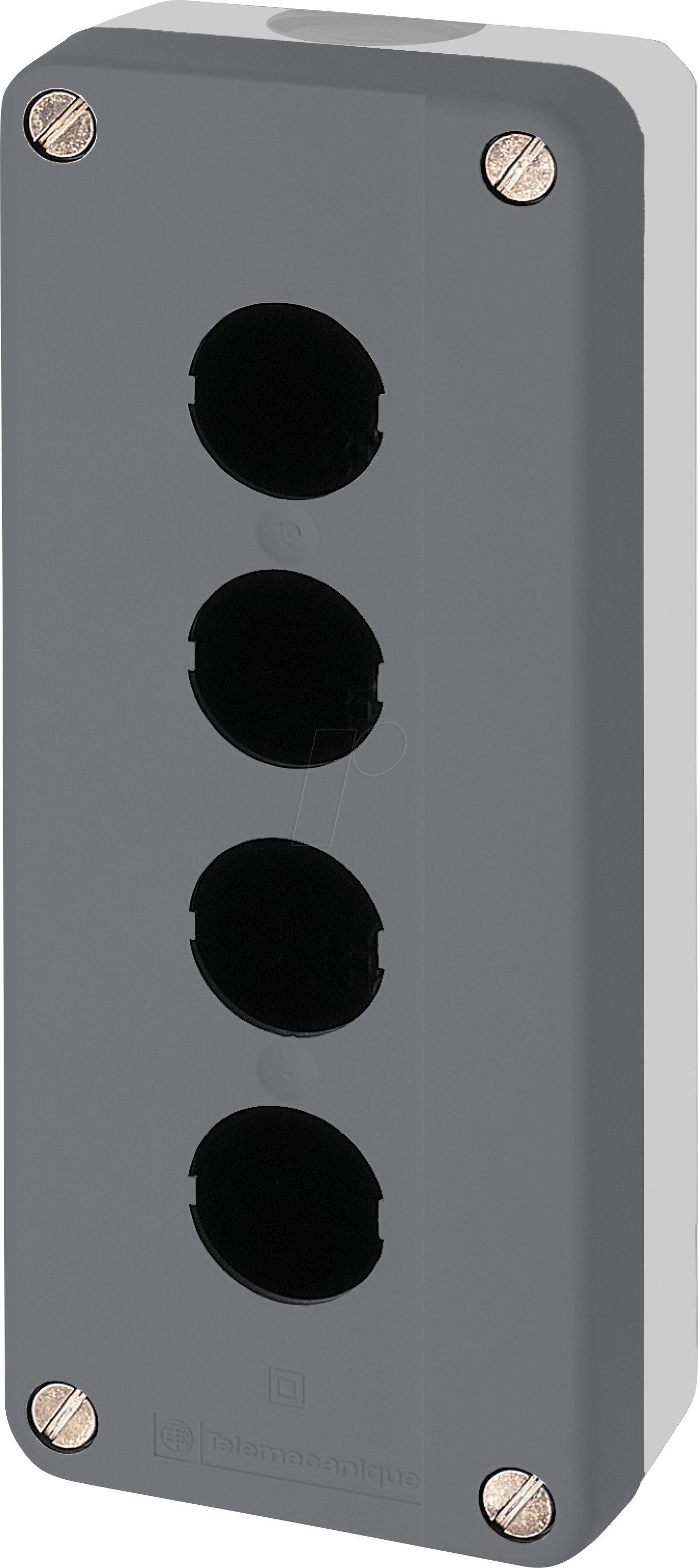 XALD04 - Leergehäuse, 4 Bohrungen, 68 x 166 x 53 mm