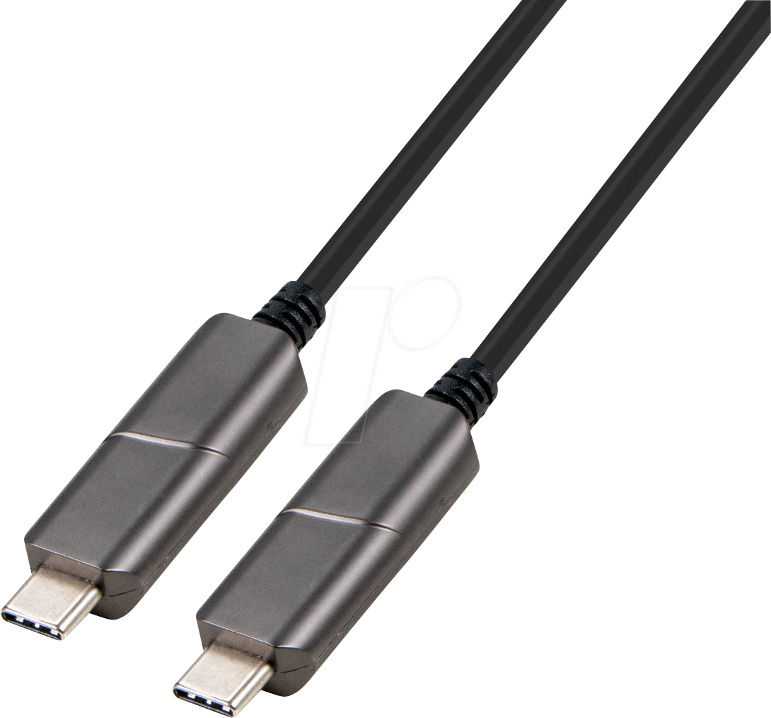 TTL USBC-AOC-D10 - USB 10 Gb/s AOC Hybrid-Datenkabel, USB-C Stecker, 10 m
