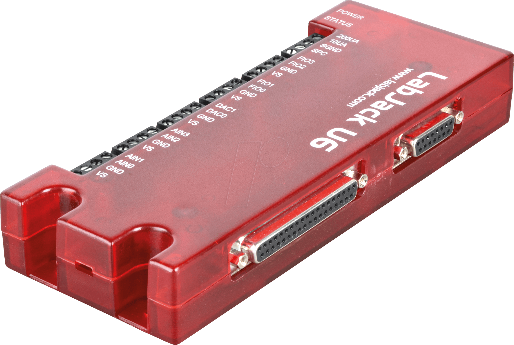 LABJACK U6 - USB-Messlabor LabJack U6, 20 I/O-Leitungen, USB