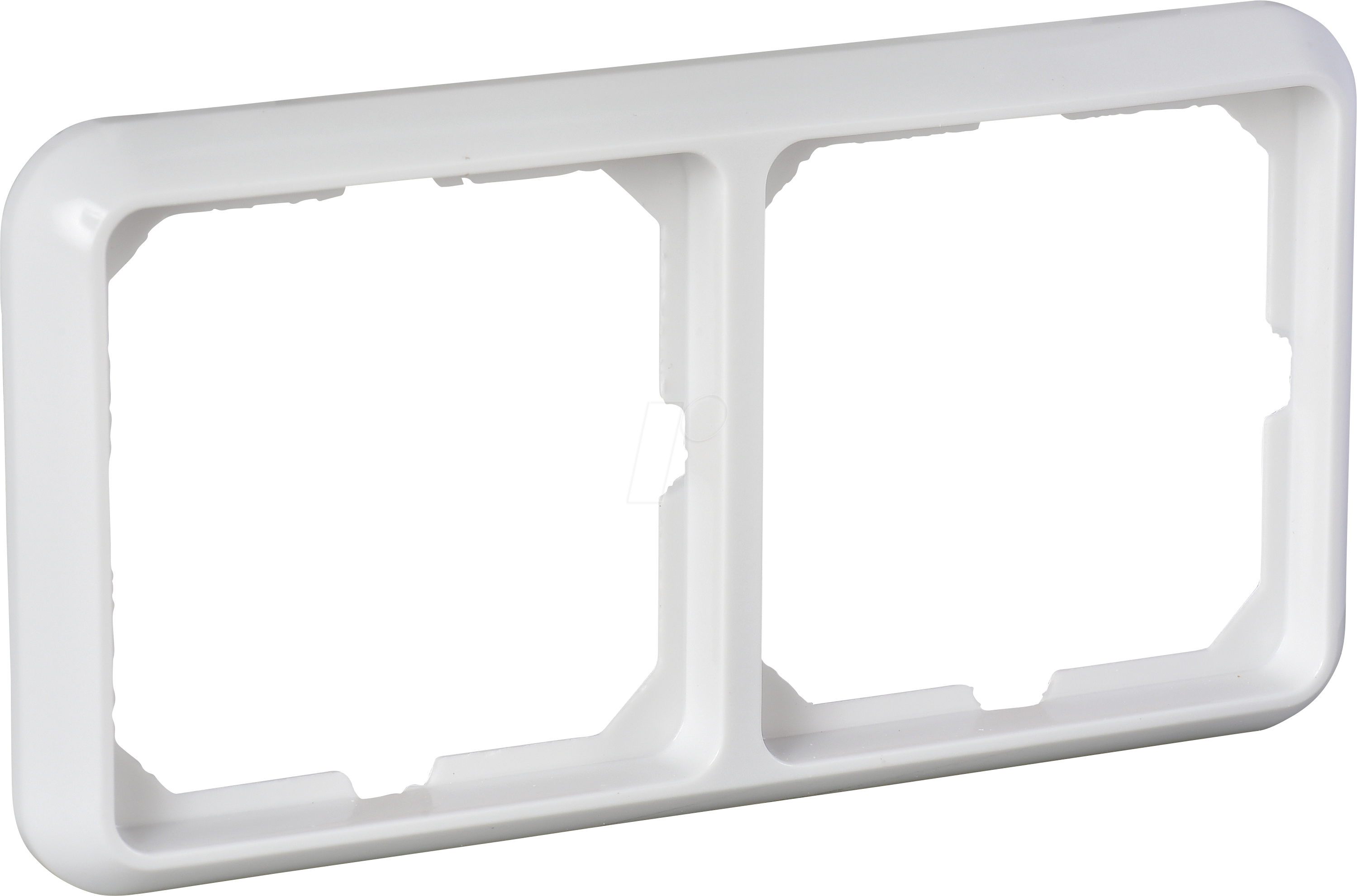ELSO 204204 - Rahmen, 2-fach ,FASHION Duro, reinweiß