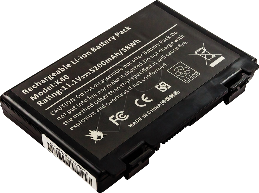 AKKU 53382 - Notebook-Akku für ASUS, Li-Ion, 5200 mAh