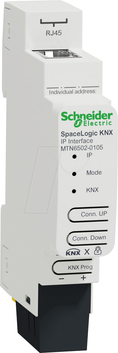SE MTN6502-0105 - SpaceLogic KNX IP-Schnittstelle DIN-Schiene