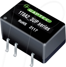 Thumbnail - 1T8A2_0505S3UPR - DC/DC-Wandler, 1 W, 5,5 V, SMD 5, 500er-Rolle