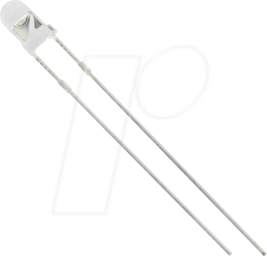 3034Y1C-DSB-C - LED, 3mm, bedrahtet, gelb, 2000 mcd, 40°