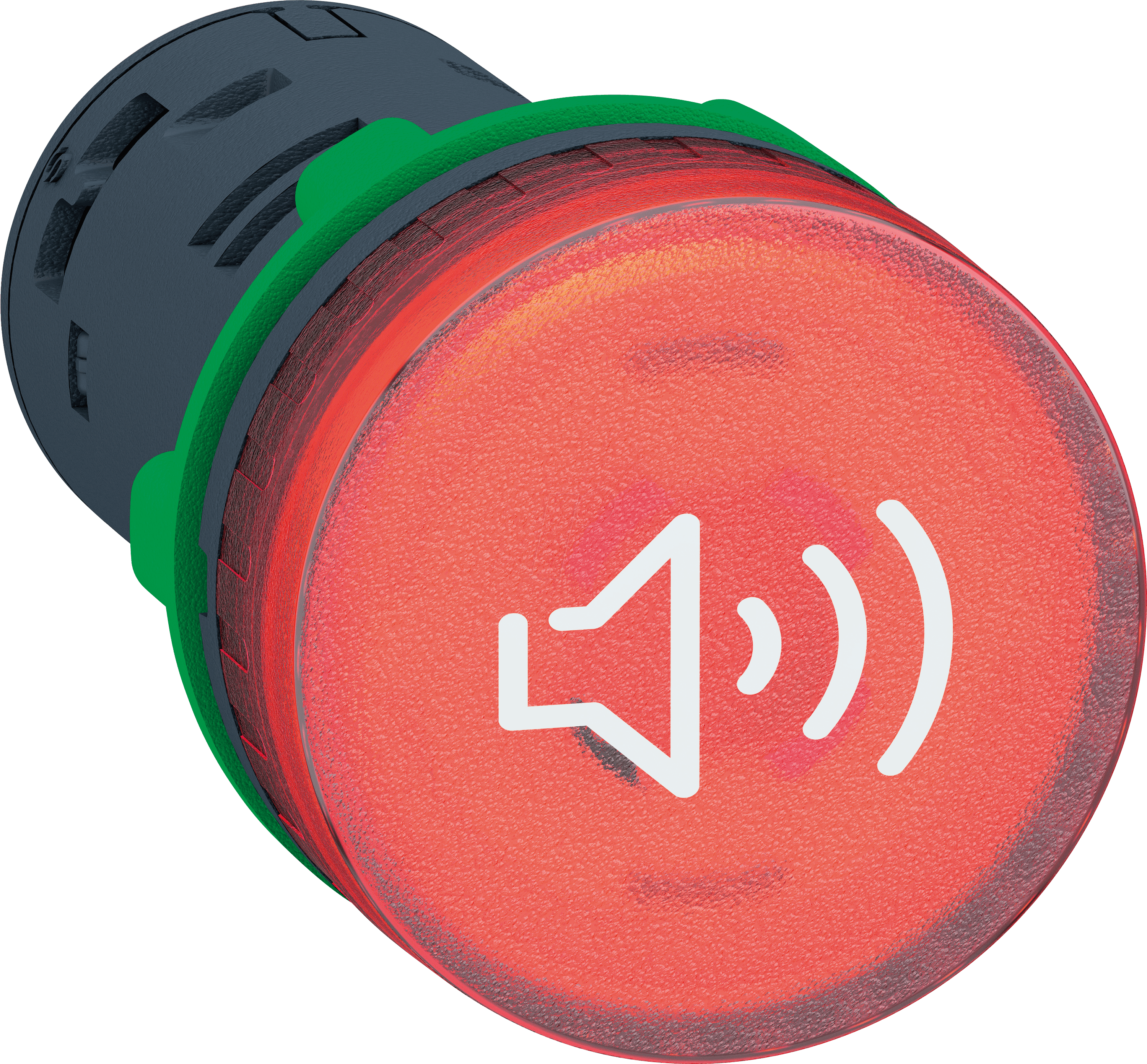 XB5KS2G4 - Harmony Buzzer, beleuchtbar in rot, Ø 22 mm, 110 … 120 V AC