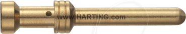 HAN 933 6116 - Kontakt-Stift, 1,5mm², Kupfer, vergoldet
