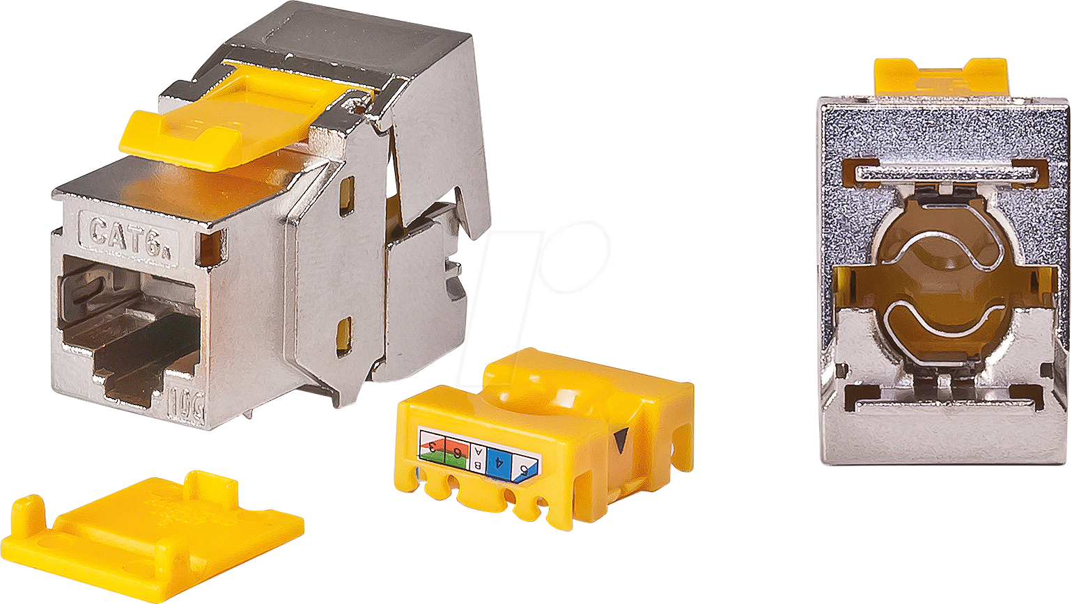 WKS JC6ASTPEA - Keystone RJ45 Buchse > LSA Cat.6a