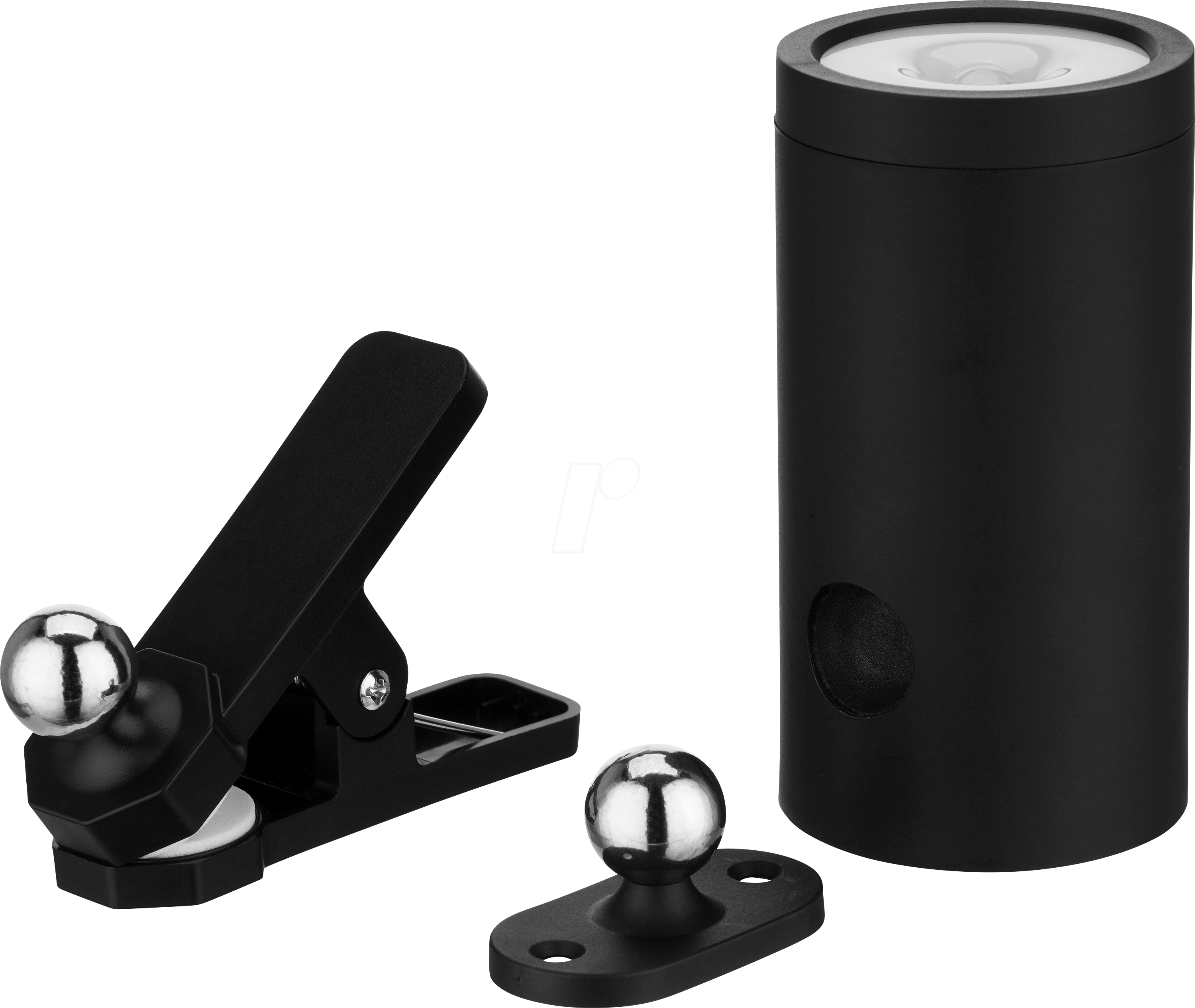 REV 2014100500 - LED-Clipleuchte, Akku, mit Bewegungsmelder, 180 lm, schwarz