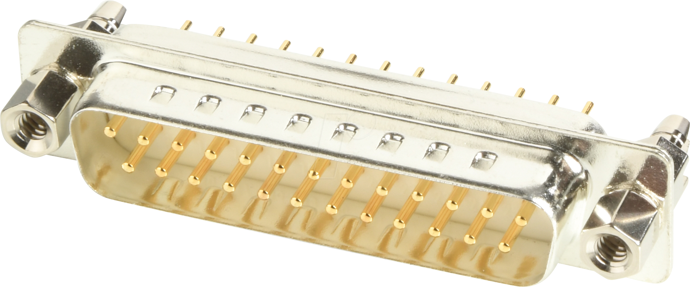 W+P 101-25-1-3-C - D-SUB Stecker, 25-polig, gedrehte Kontakte, vergoldet