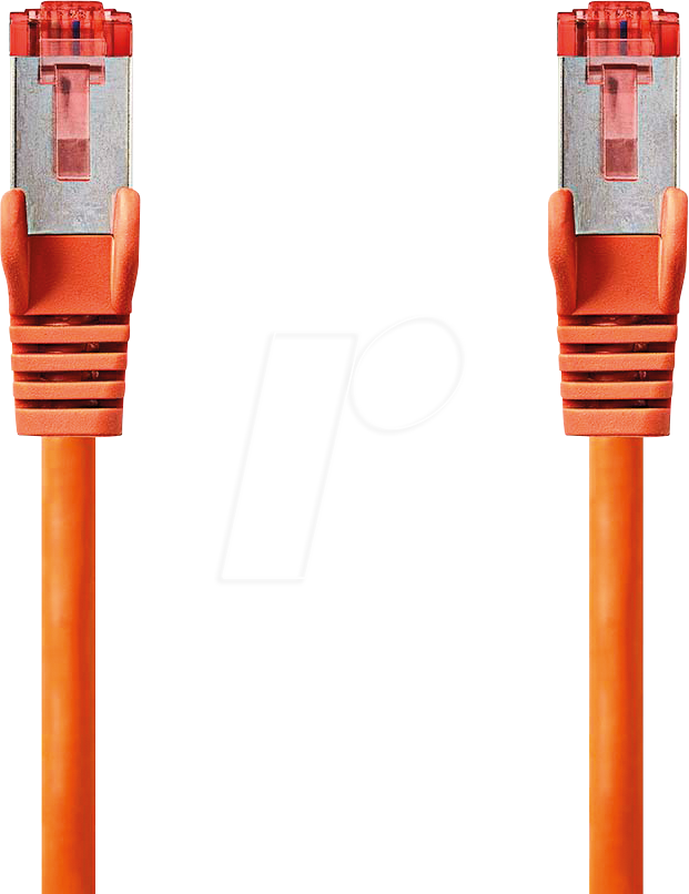 N CCGL85221OG10 - Patchkabel, Cat.6, S/FTP, 1 m, orange