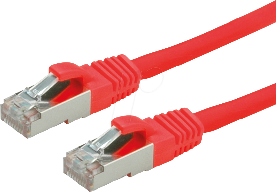 Thumbnail - VALUE 21991261 - Patchkabel Cat.6 S/FTP PIMF rot 5 m